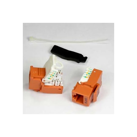 Bestlink Netware Tool Less Keystone Jacks - Cat.6 101705OR